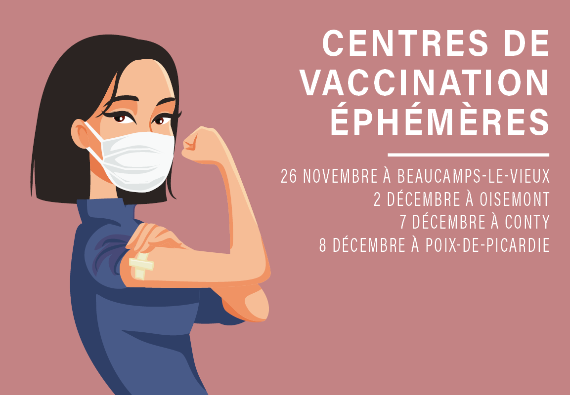 Centres de vaccination éphémères