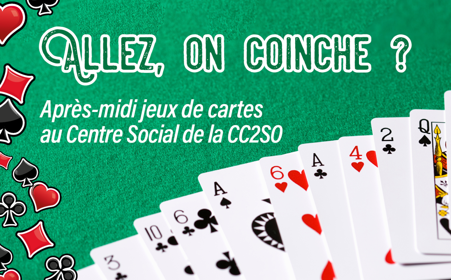 Après-midi « Jeux de cartes » au Centre Social Communautaire